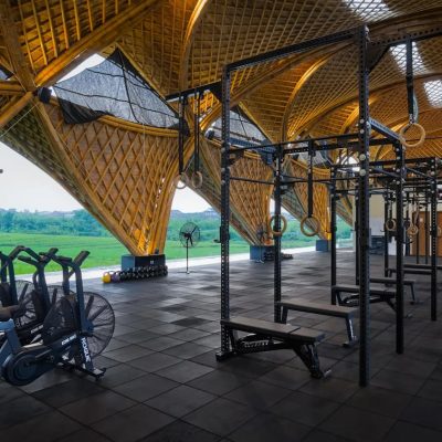 GYM IN BALI WITH RICFIELD VIEW