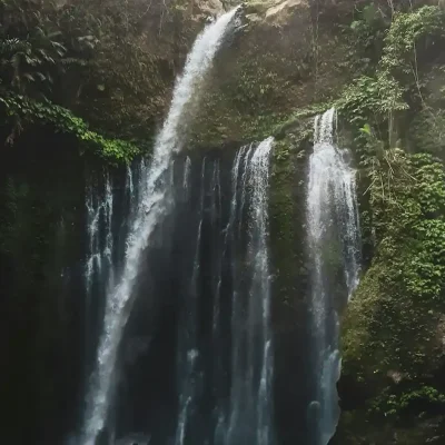 waterfall in Lombok