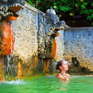 relax in hotsprings in bali